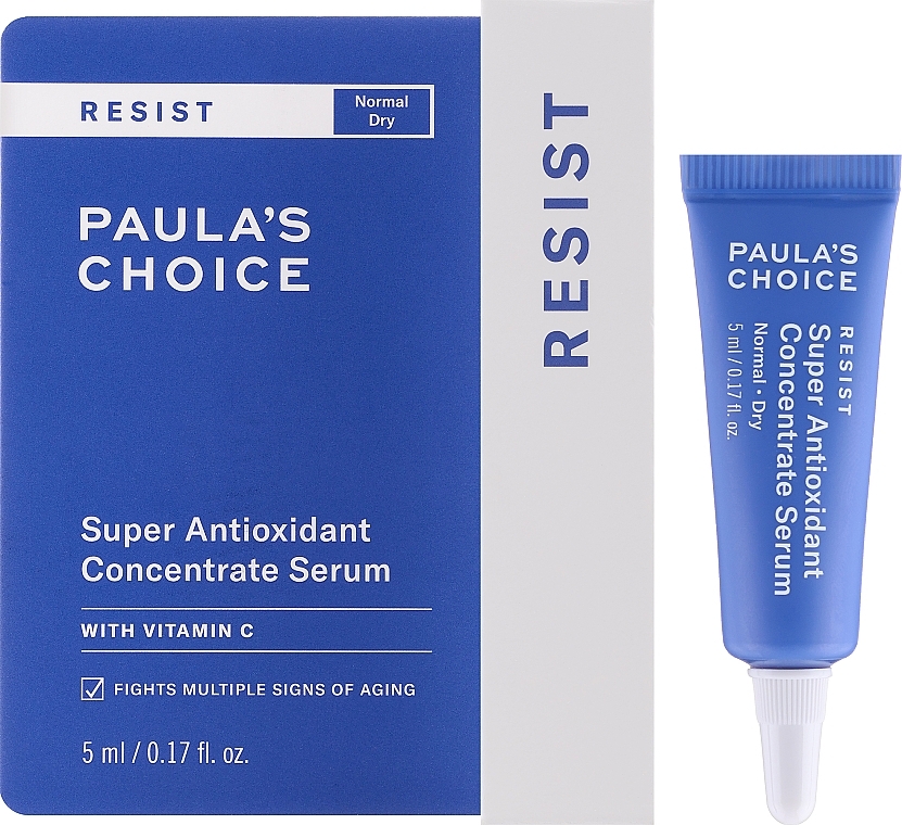 Antioxidatives Gesichtsserum mit Vitamin C - Paula's Choice Resist Anti-Aging Super Antioxidant Concentrate Serum Travel Size — Bild N2