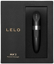 Düfte, Parfümerie und Kosmetik Diskreter, über USB aufladbarer und wasserdichter Klitoris-Vibrator in Lippenstiftform schwarz - Lelo Mia 2 USB Pocket Vibrator Black