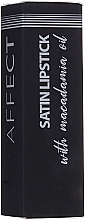 Satin Lippenstift - Affect Cosmetics Macadamia Oil Satin Lipstick — Bild N3