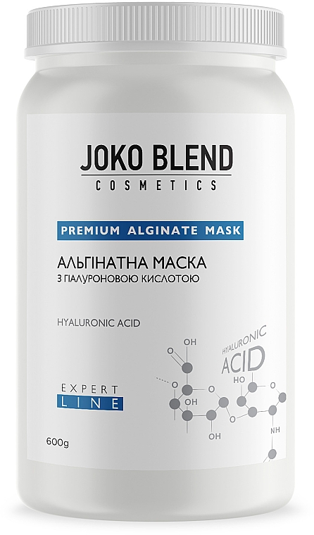 Alginatmaske für das Gesicht mit Hyaluronsäure - Joko Blend Premium Alginate Mask — Bild N7