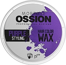 Düfte, Parfümerie und Kosmetik Haarstylingwachs lila - Morfose Ossion Hair Color Wax Purple Styling 