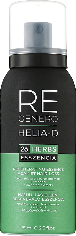 Revitalisierende Essenz gegen Haarausfall - Helia-D Regenero Regenerating Essence Against Hair Loss — Bild N1
