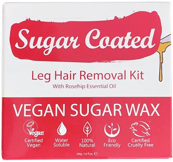 Set zur Haarentfernung an den Beinen - Sugar Coated Leg Hair Removal Kit — Bild N1