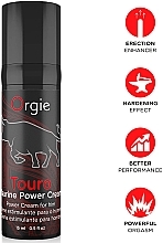 Verlängerungscreme für Männer - Orgie Touro Taurine Power Cream For Him — Bild N3