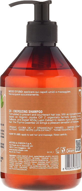 Vitalisierendes Shampoo gegen Haarausfall - EveryGreen Loss Control Energizing Shampoo — Foto N2