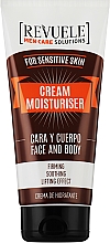 Straffende und beruhigende Creme für empfindliche Haut - Revuele Men Care Solutions Face & Body Cream Moisturiser — Bild N1