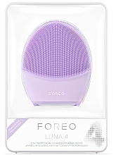 Reinigungsbürste für empfindliche Haut - Foreo Luna 4 Sensitive Skin Lavender — Bild N5