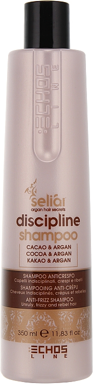 Bändigendes Shampoo für widerspenstiges Haar - Echosline Seliar Discipline Shampoo — Bild N3