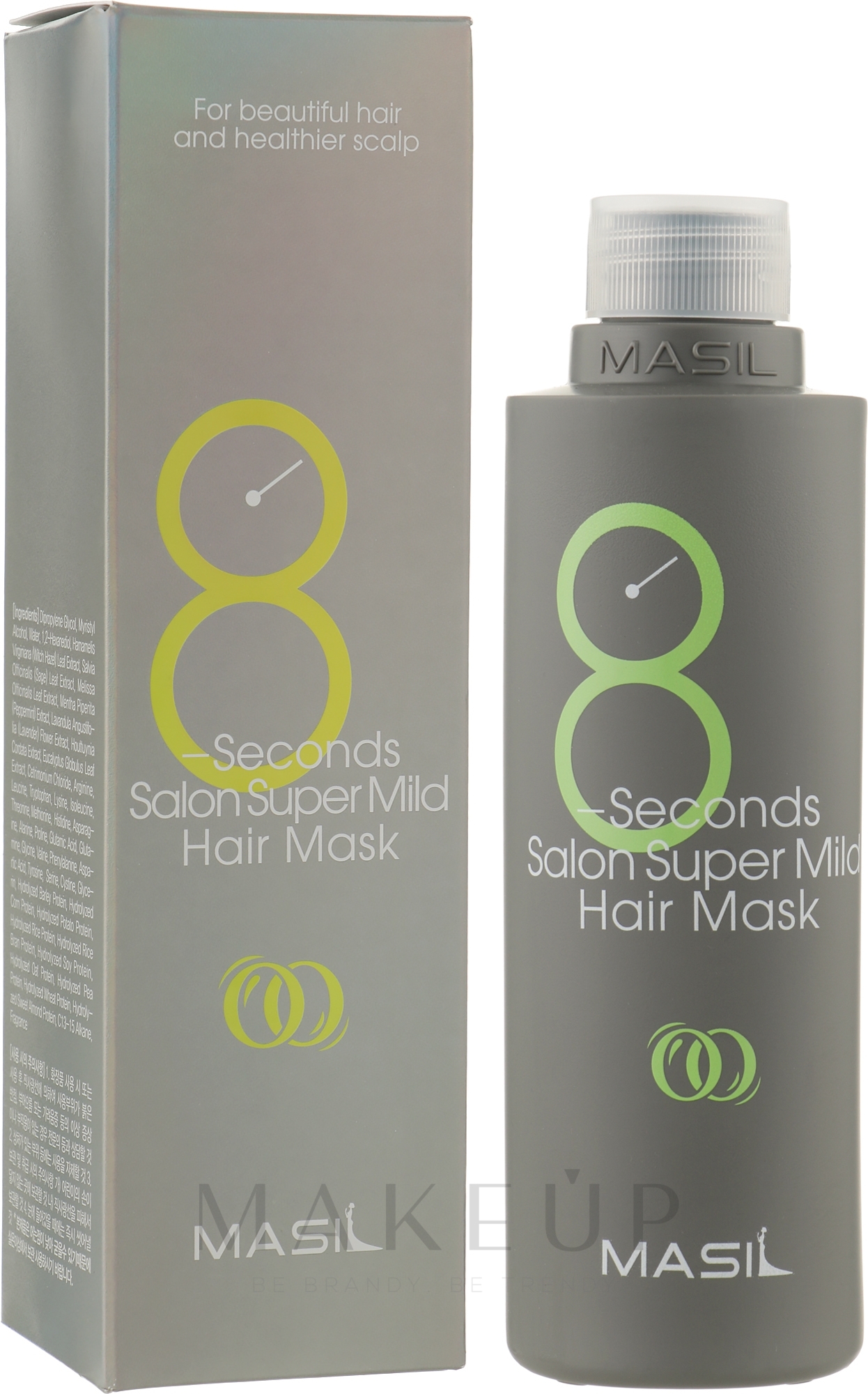 Regenerierende und weichmachende Haarmaske - Masil 8 Seconds Salon Supermild Hair Mask — Bild 200 ml