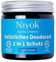 Düfte, Parfümerie und Kosmetik Natürliches cremiges Deodorant Light ocean - Niyok Natural Cosmetics