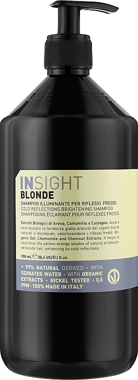Haarshampoo - Insight Blonde Cold Reflections Shampoo — Bild N3