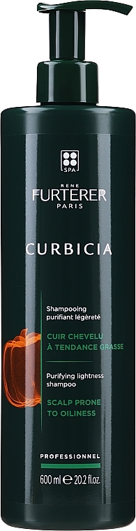 Leichtes relierendes Shampoo für fettiges Haar - Rene Furterer Curbicia Lightness Regulating Shampoo  — Bild N2
