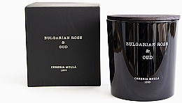 Düfte, Parfümerie und Kosmetik Cereria Molla Bulgarian Rose & Oud XL - Duftkerze