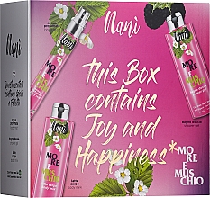 Düfte, Parfümerie und Kosmetik Körperpflegeset - Nani Blackberries & Musk Gift Set (Parfümierter Körpernebel 75ml + Körpermilch 250ml + Duschgel 250ml)