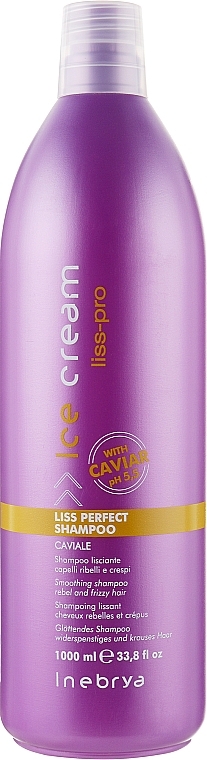 Glättendes Shampoo für widerspenstiges und krauses Haar - Inebrya Ice Cream Liss-Pro Liss Perfect Shampoo — Bild N3