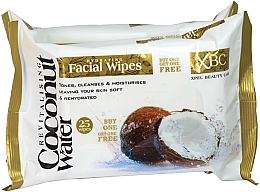 Düfte, Parfümerie und Kosmetik Gesichtsreinigungstücher mit Kokosnuss - Xpel Marketing Ltd Coconut Water Facial Wipes