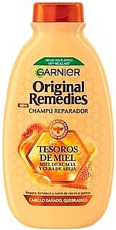 Reparierendes Shampoo mit Honig - Garnier Original Remedies Tesoros de Miel Shampoo — Bild N1