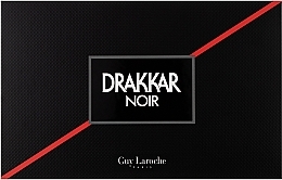 Düfte, Parfümerie und Kosmetik Guy Laroche Drakkar Noir - Duftset (Eau de Toilette 100ml + Duschgel 50ml + Deodorant 75ml) 