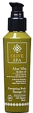 Entspannendes Körpermassageöl - Olive Spa Aloe Vera Energizing Body Massage Oil — Bild N1