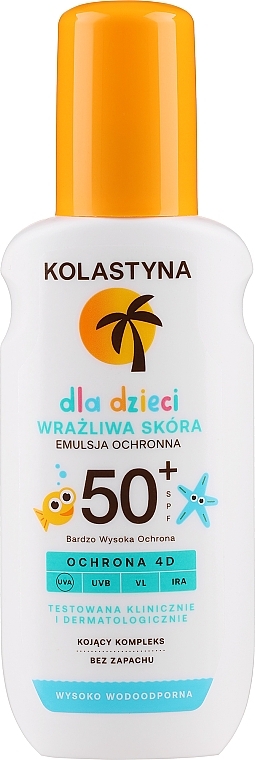 Schutzemulsion für Kinder - Kolastyna SPF 50 — Bild N1