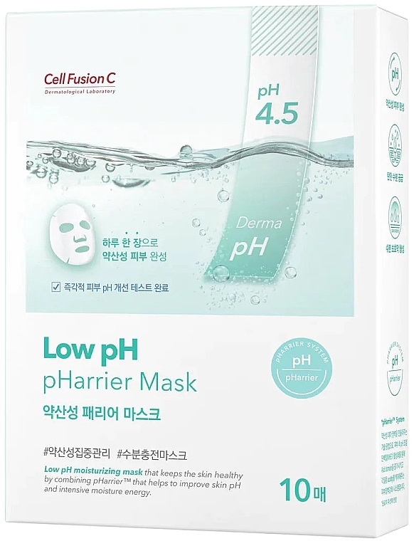 Tuchmaske für das Gesicht - Cell Fusion C Low pH pHarrier Mask  — Bild N4