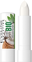 Lippenbalsam Kokosnuss - Eveline Cosmetics Extra Soft Bio Coconut Lip Balm — Bild N1
