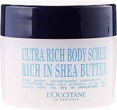 Düfte, Parfümerie und Kosmetik Reichhaltiges Kürperpeeling mit Sheabutter - L'occitane Shea Butter Ultra Rich Body Scrub