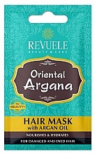 Pflegende Haarmaske mit Arganöl - Revuele Oriental Argan Oil Hair Mask — Bild N1