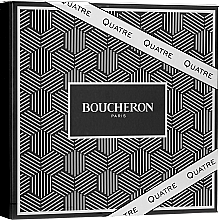 Düfte, Parfümerie und Kosmetik Boucheron Quatre Boucheron Pour Homme - Duftset (Eau de Toilette 100ml + After Shave Balsam 100ml + Duschgel 100ml)