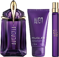 Mugler Alien  - Duftspray (Eau de Parfum 60 ml + Eau de Parfum 10 ml + Körperlotion 50 ml)  — Bild N2