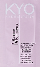 GESCHENK! Maske für trockenes und gefärbtes Haar - Kyo Hydra System Mask For Dry Coloured And Permed Hair — Bild N1