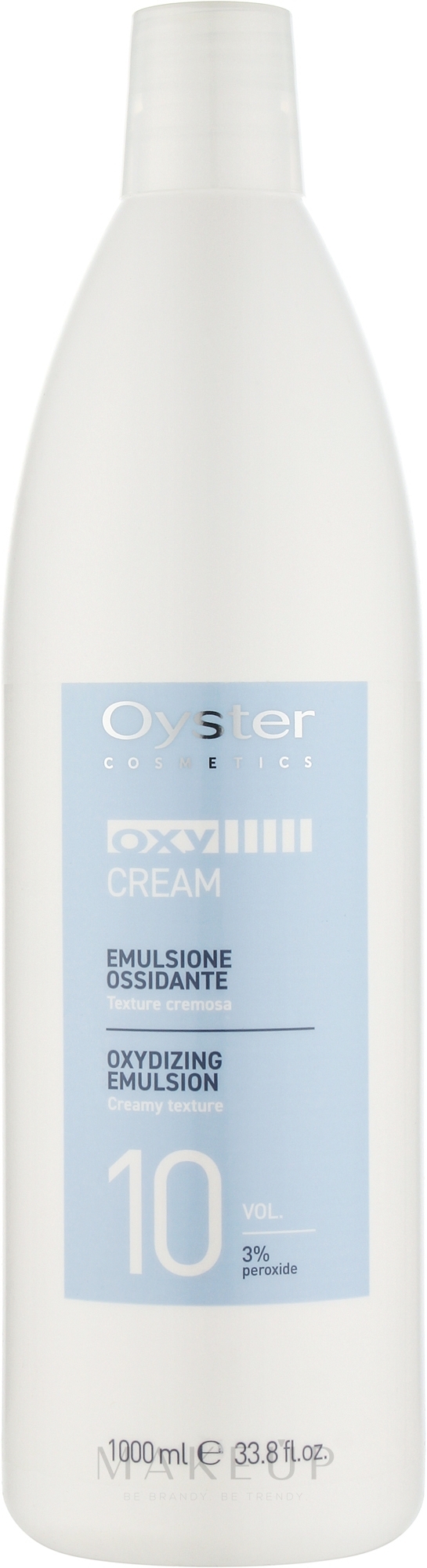 Oxidationsmittel 10 Vol 3% - Oyster Cosmetics Oxy Cream Oxydant — Bild 1000 ml
