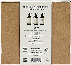 Haarpflegeset - Mums With Love Bath Trio Gift Box (Haarshampoo 250ml + Conditioner 250ml + Duschgel 250ml) — Bild N2