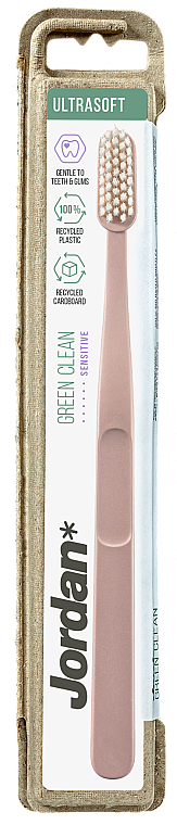 Zahnbürste ultra weich Green Clean beige - Jordan Green Clean Ultrasoft — Bild N1