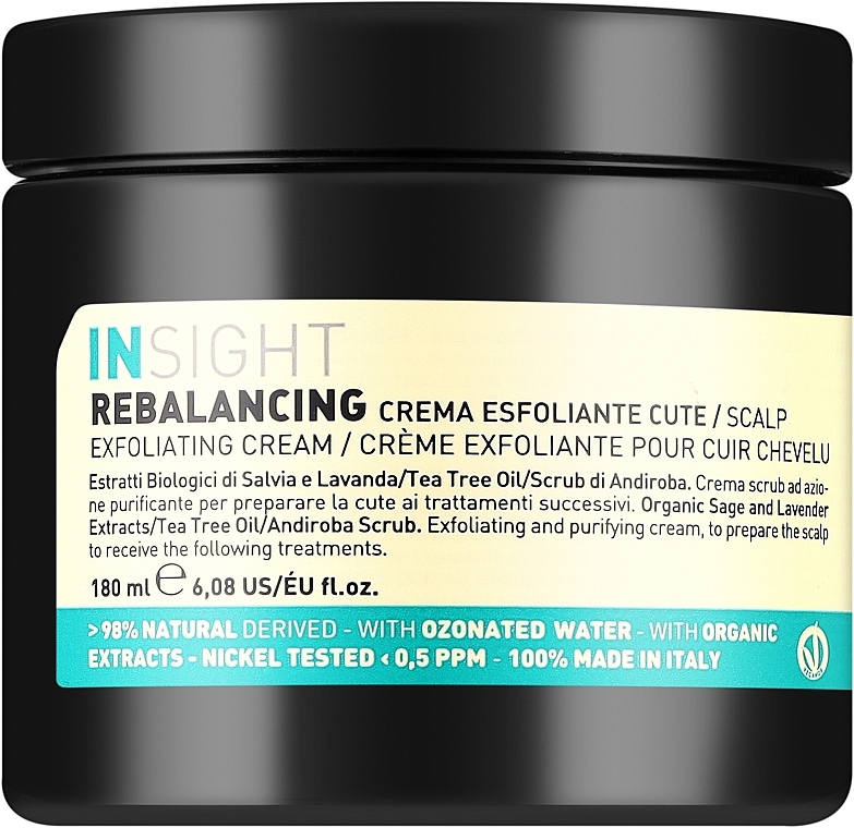 Creme-Peeling für die Kopfhaut - Insight Rebalancing Scalp Exfoliating Cream — Bild N1