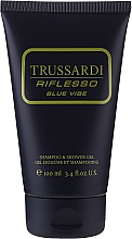 Trussardi Riflesso Blue Vibe Gift Pack - Duftset (Eau de Toilette 50ml + Duschgel 100ml) — Bild N4