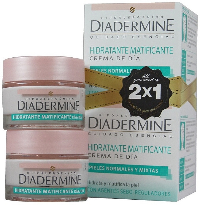 Feuchtigkeitsspendende und mattierende Tagescreme - Diadermine Hydrating & Mattifying Day Cream — Bild N2