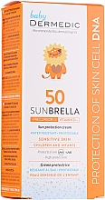 Sonnenschutzcreme für Kinder mit Bisabolol SPF 50+ - Dermedic Sunbrella Baby Sun Protection Cream SPF 50+ — Bild N1