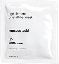 Düfte, Parfümerie und Kosmetik Gesichtsmaske - Mesoestetic Age Element Crystal Fiber Mask