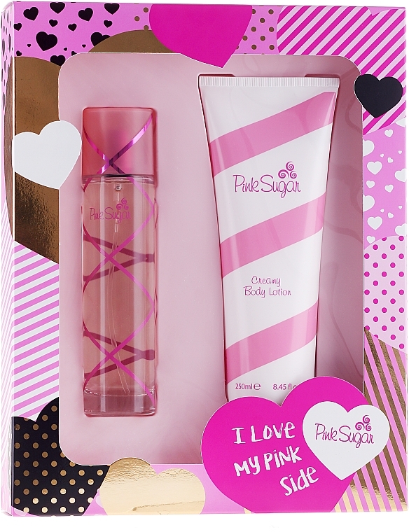 Pink Sugar - Duftset (Eau de Toilette 100ml + Körperlotion 250ml)