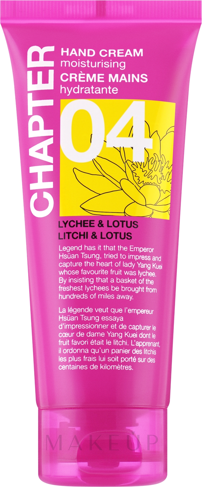 Handcreme mit Litschi und Lotus - Chapter 04 Lychee & Lotus Hand Cream — Bild 100 ml