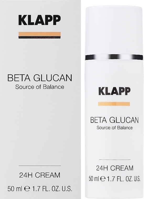 Leichte Pflegecreme für das Gesicht mit Beta-Glucan - Klapp Beta Glucan 24H Cream — Bild N2