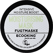 GESCHENK! Feuchtigkeitsspendende Gesichtsmaske - Ecooking Moisturizing Mask  — Bild N1