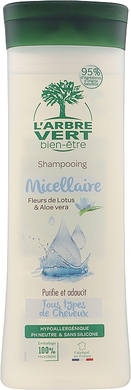 Mizellenshampoo - L'Arbre Vert Micellar Shampoo — Bild N1