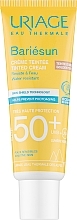 Getönte Sonnenschutzcreme für das Gesicht SPF 50+ - Uriage Bariesun Tinted Cream SPF 50+ — Bild N1