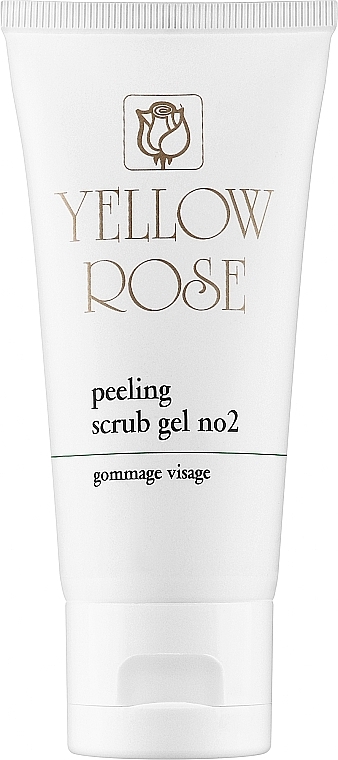 Sanftes Gesichtspeeling-Gel mit Silica-Mikrokristallen - Yellow Rose Peeling Scrub Gel №2 — Bild N1