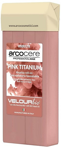 Wachspatrone Pink Titanium - Arcocere Azulene Wax Pink Titanium — Bild N1