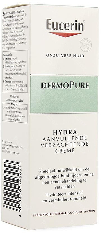 Beruhigende und feuchtigkeitsspendende Gesichtscreme - Eucerin DermoPure Hydra Soothing Compensating Cream — Bild N4