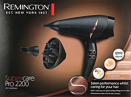 Haartrockner - Remington AC7200W PRO 2200 AC Black — Bild N2