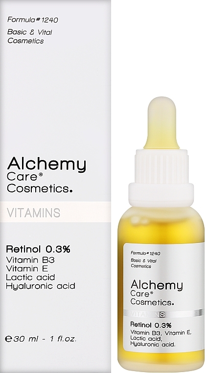 Gesichtsserum mit Retinol - Alchemy Care Cosmetics Retinol 0,3% — Bild N2